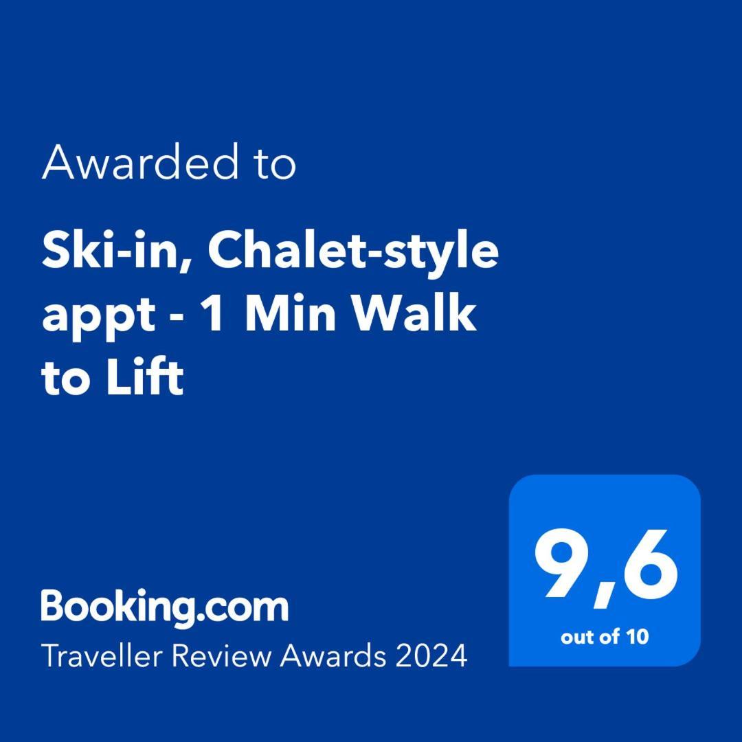 Ski-In, Chalet-Style Appt Central Verbier - 1 Min Walk To Lift Zewnętrze zdjęcie